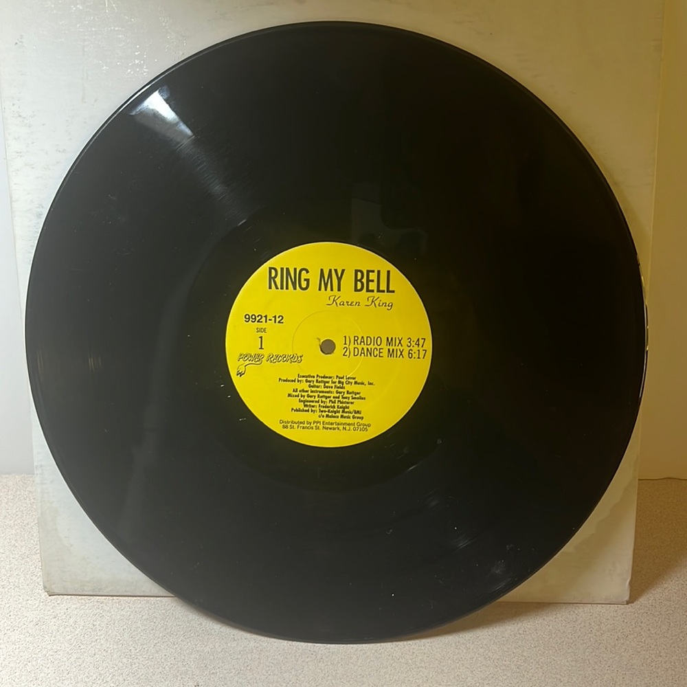 Vinyl record Karen King Ring My Bell